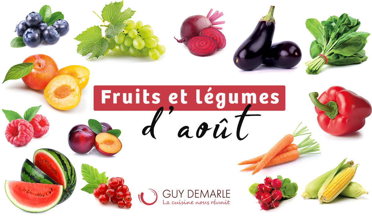Fruits et légumes d'Août 🇫🇷
