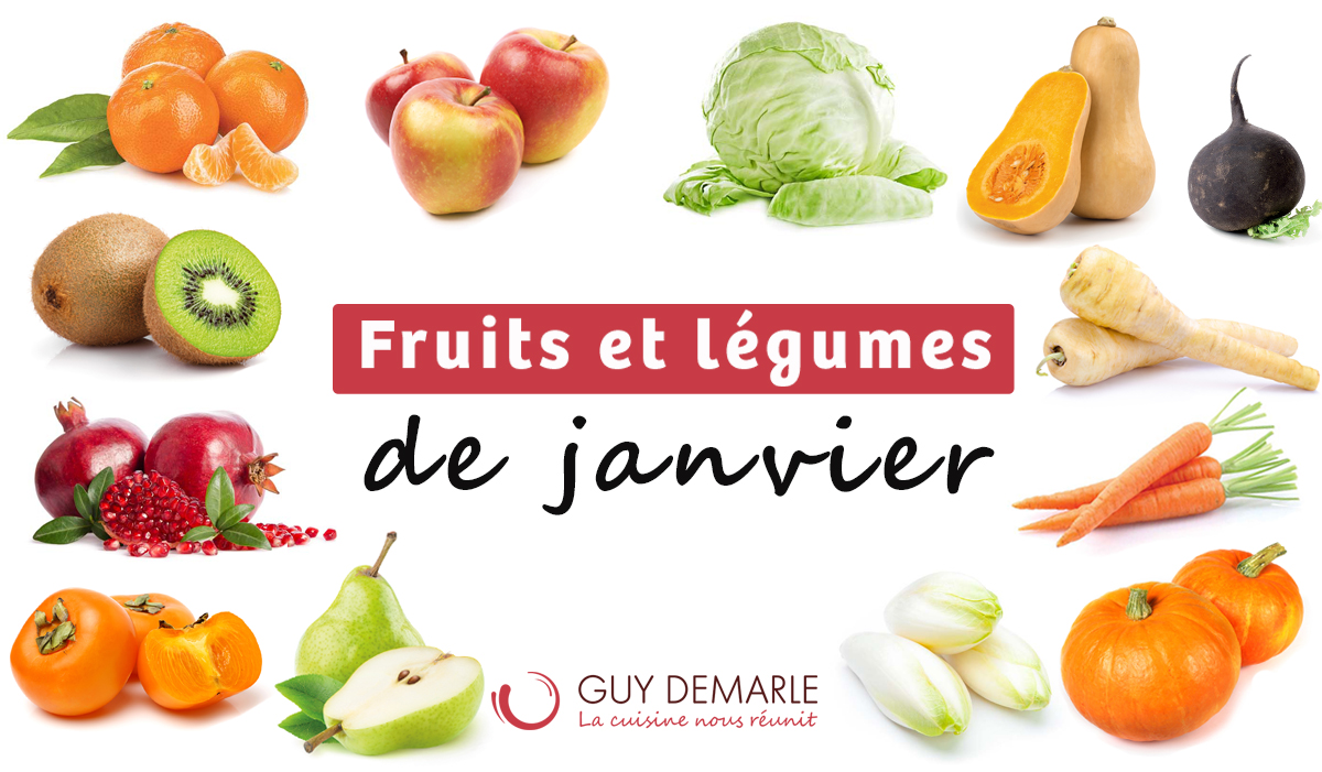 Fruits et légumes de Janvier 🇫🇷