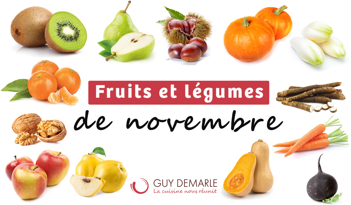 Fruits et légumes de Novembre 🇫🇷