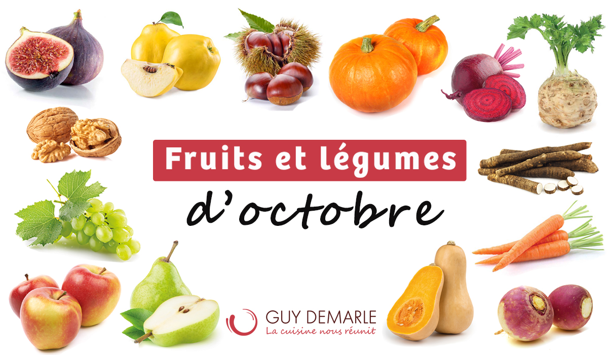 Fruits et légumes d'Octobre 🇫🇷