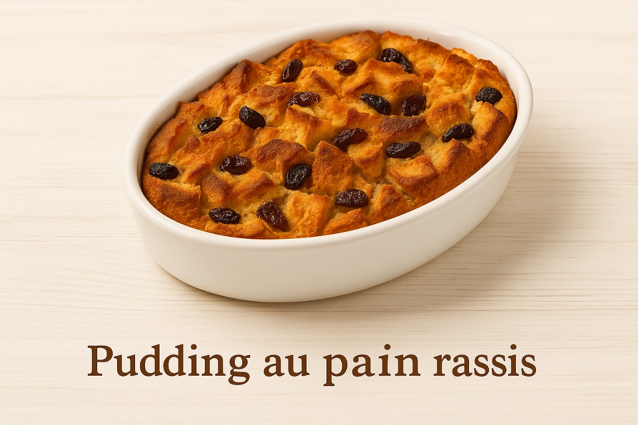 Pudding au pain rassis
